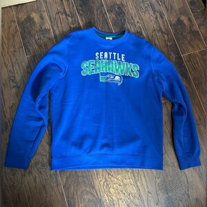 Men’s Retro Nike x Seattle Seahawks Crewneck Sweater